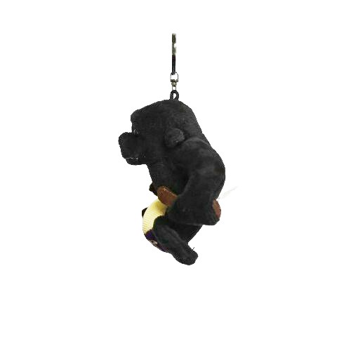 客製化黑猩猩絨毛玩具鑰匙吊飾圈